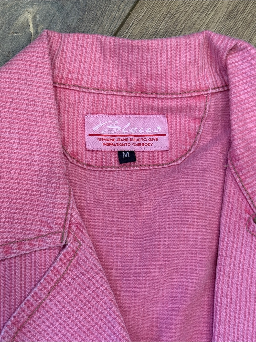Bleus Pink Corduroy Two-Piece Jacket and Pants Set Size M - Picture 4 of 14